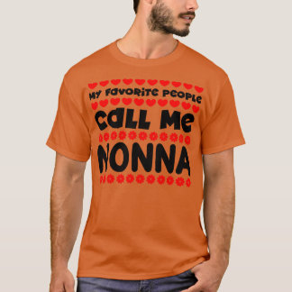 Mina favoriter kallar mig nonna t shirt