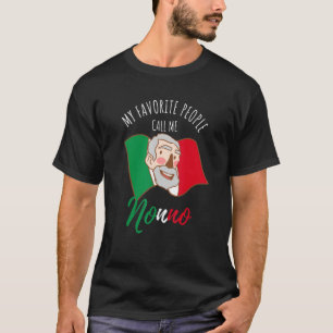 Mina favoriter kallar mig Nonno Italias morfar F T Shirt