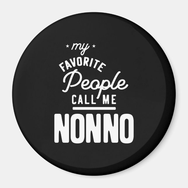 Mina favoriter kallar mig Nonno Magnet (Framsidan)