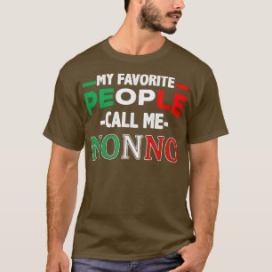 Mina favoriter kallar mig Nonno T Shirt