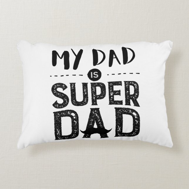 Mina favoriter kallar mig Pappa - Fars dag SVG Prydnadskudde (Framsidan)