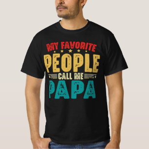 Mina favoriter kallar mig Pappa Fars dag T Shirt
