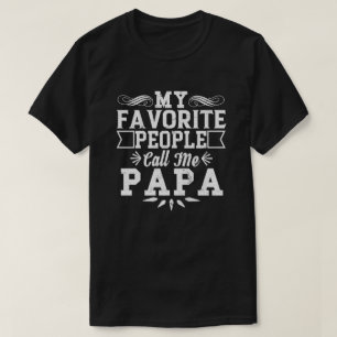 Mina favoriter kallar mig Pappa Fars dag T Shirt