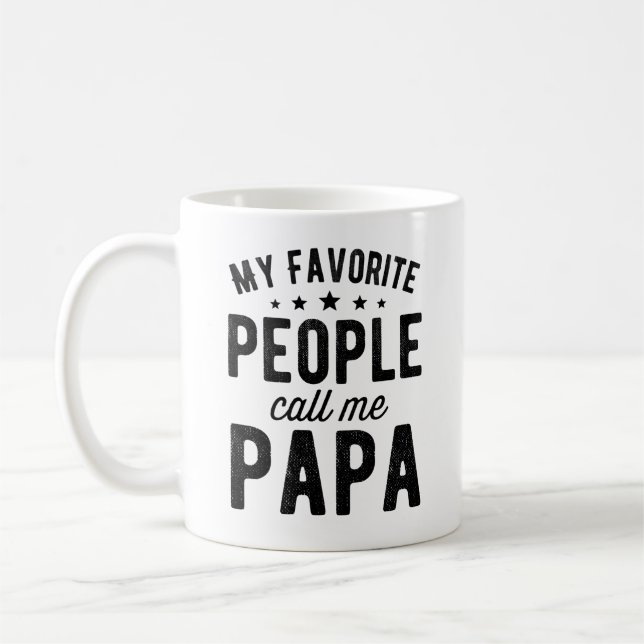 Mina favoriter kallar mig pappa kaffemugg (Vänster)