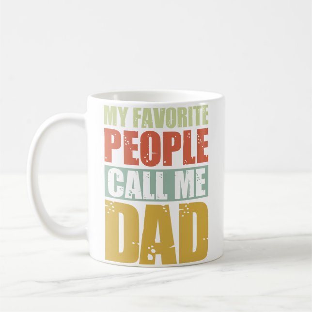 Mina favoriter kallar mig Pappa Kaffemugg (Vänster)