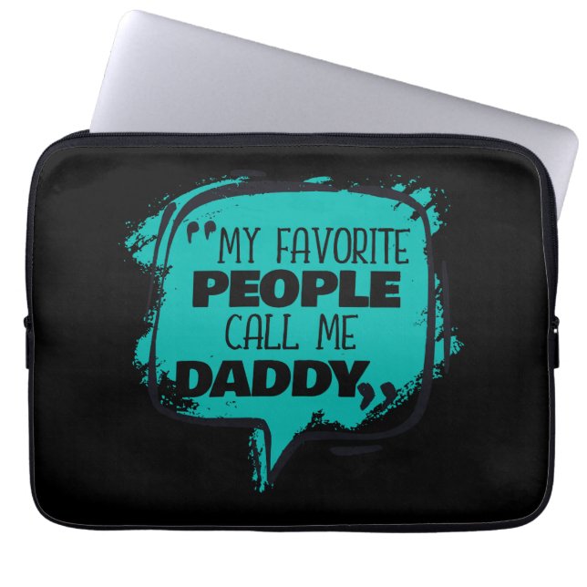 Mina favoriter kallar mig pappa laptop fodral (Framsidan)