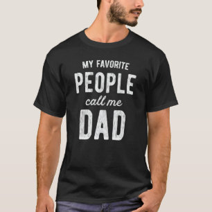 Mina favoriter kallar mig Pappa Shirt Fars dag T