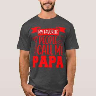 Mina favoriter kallar mig pappa  t shirt