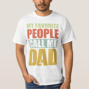 Mina favoriter kallar mig Pappa T Shirt