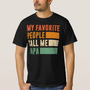 Mina favoriter kallar mig Pappa T Shirt