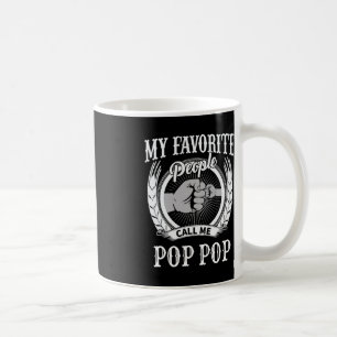 Mina favoriter kallar mig Pop-farfar Kaffemugg