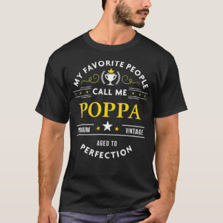 Mina favoriter kallar mig Poppa T Shirt