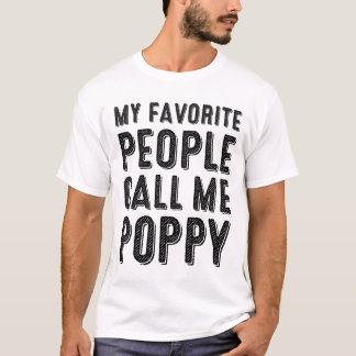 Mina favoriter kallar mig Poppy T-shirt