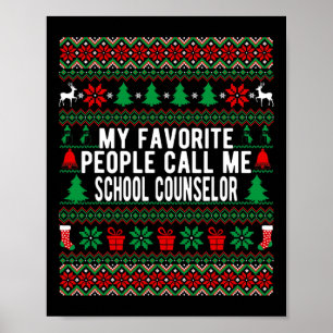 Mina favoriter kallar mig skolkurator Christ Poster