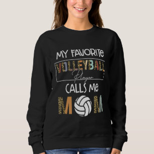 Mina favoriter Volleyball Player Mors dag Sport T Shirt