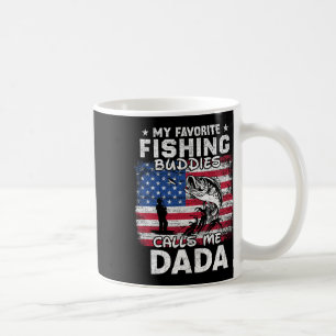 Mina favoritfiskedagar kallar mig Dada-fiske Kaffemugg