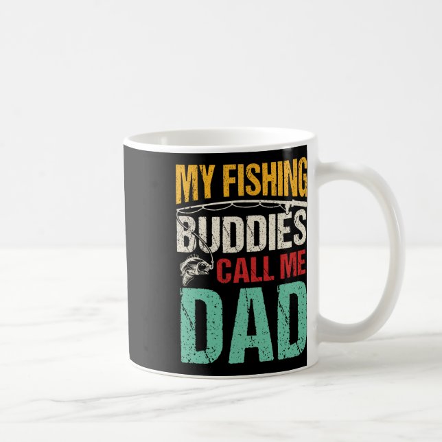 Mina favoritfiskedagar kallar mig Pappa Fiskare Kaffemugg (Höger)