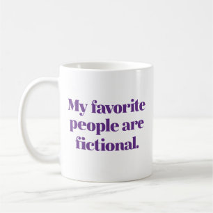 Mina favoritfolk är fiktiva kaffemugg