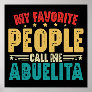 Mina favoritfolk kallar mig Abuelita Poster