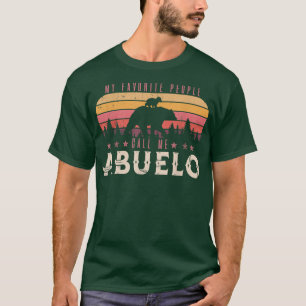 Mina favoritfolk kallar mig Abuelo Manar Retro Bea T Shirt