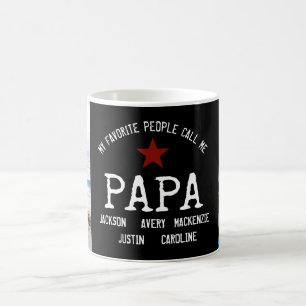 Mina favoritfolk kallar mig.. Personlig Photo Kaffemugg