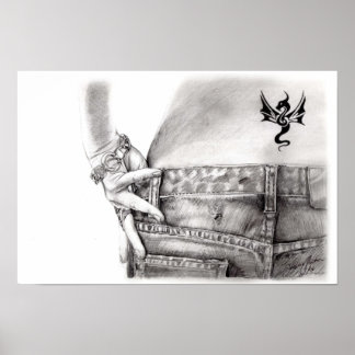 Mina favoritJeans Poster