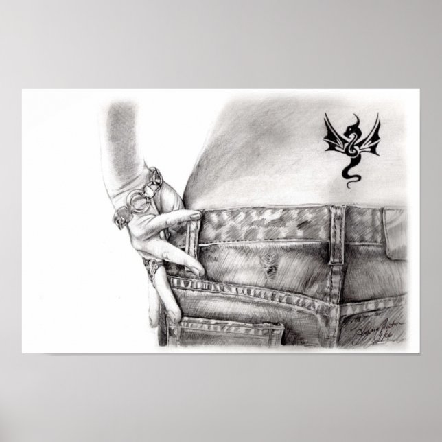 Mina favoritJeans Poster (Framsidan)