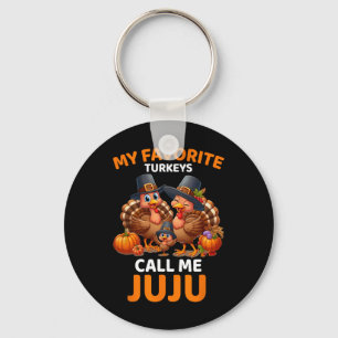 Mina favoritkalkoner kallar mig Juju Nyckelring