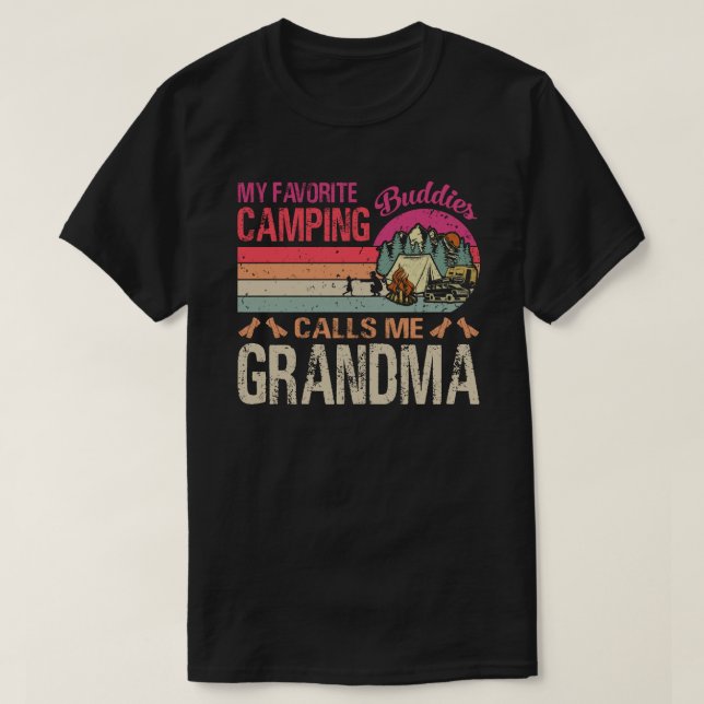 Mina favoritkampanjbuddister kallar mig Grandma Vi T Shirt (Design framsida)