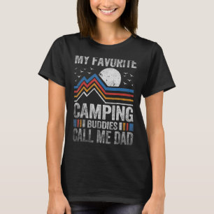 Mina favoritkampanjbuddister kallar mig Pappa Vint T Shirt