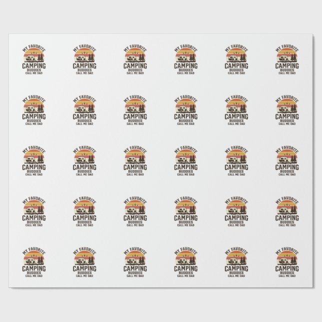 Mina Favoritkamratrattar Mig Pappa Vektor Des Presentpapper (Platt)