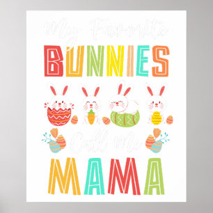 mina favoritkaniner kallar mig mamma, retro, vinta poster