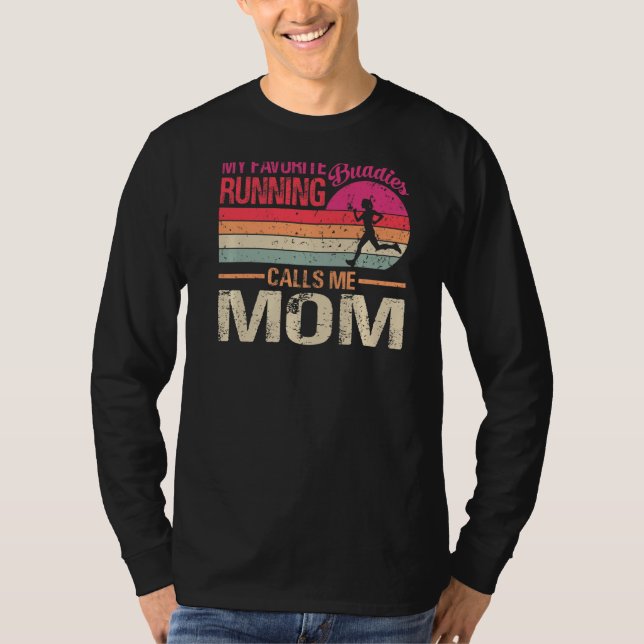 Mina favoritkörande budskap kallar mig Mamma Vinta T Shirt (Framsida)