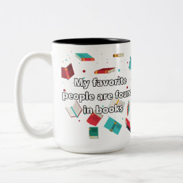 Mina favoritmänniskor... Två-Tonad mugg