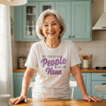 "Mina favoritpersoner kallar mig" Dam-T-Shirt