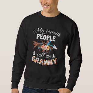 Mina Favoritpersoner Kallar Mig Grammy Kvinnor Blo Lång Ärmad Tröja