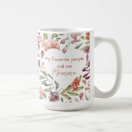 Mina Favoritpersoner Kallar Mig Mamma Kaffemugg