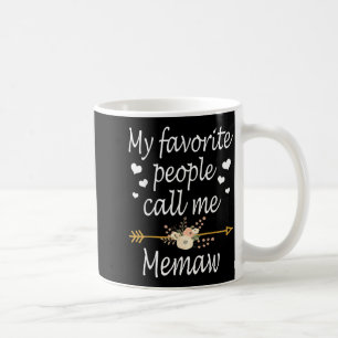 Mina Favoritpersoner Kallar Mig Memaw Morsdagspres Kaffemugg