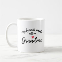 Mina Favoritpersoner Kallar Mig Mormor Present