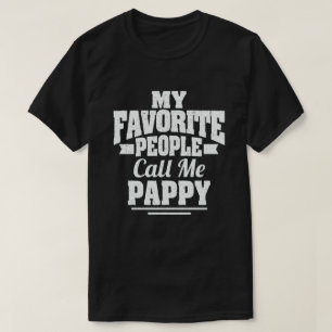 Mina Favoritpersoner Kallar Mig Pappa Rolig Farfar T Shirt