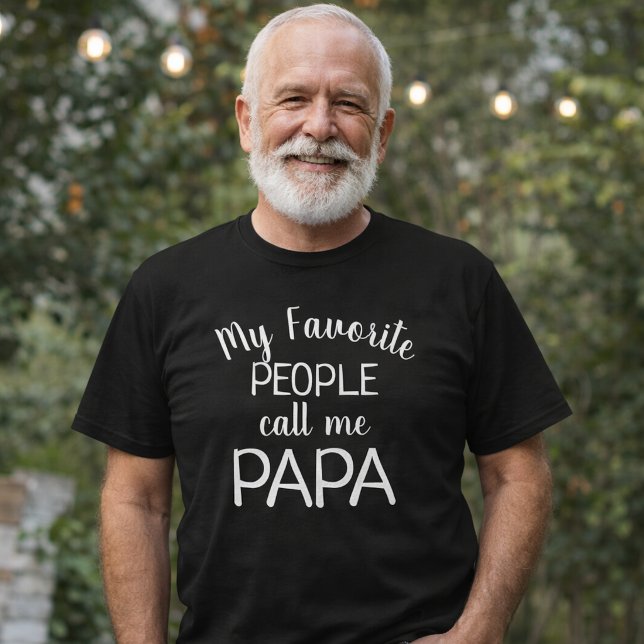 Mina Favoritpersoner Kallar Mig Pappa Rolig Farfar T Shirt (Skapare uppladdad)