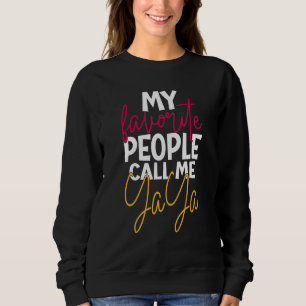Mina favoritpersoner kallar mig Yaya Mamma T-shirt