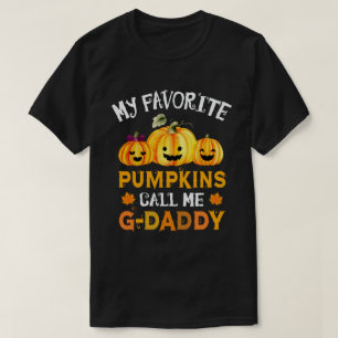Mina favoritpumpar kallar mig G-pappa Halloween T Shirt