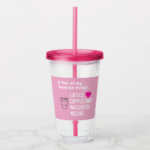 Mina Favoritsaker Iced Coffee Rosa