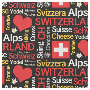 Mina favoritSaker om Schweiz Tyg
