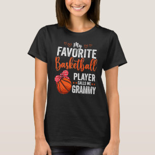 Mina favoritspelare kallar mig Grammy Basketball G T Shirt