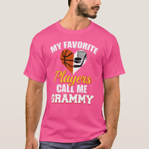 Mina favoritspelare kallar mig Grammy Basketball H T Shirt