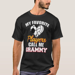 Mina favoritspelare kallar mig Grammy Ocer Volleyb T Shirt