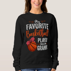 Mina favoritspelare kallar mig Granny Basketball G T Shirt