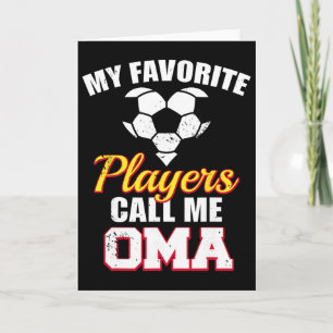Mina favoritspelare kallar mig Oma Rolig fotboll O Kort